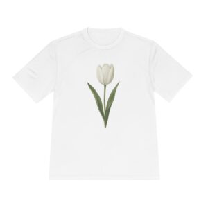 Floral Unisex Moisture-Wicking Tee - Perfect for Spring Outings