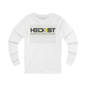 Modern California Apparel Long Sleeve Tee — 'HGXST' Logo Chest Graphic